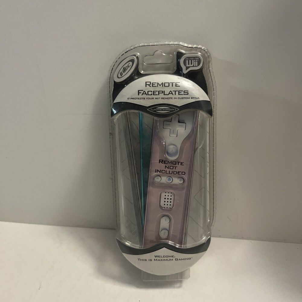 Intec Wii Remote Faceplates (3)BRAND NEW FACTORY SEALED
